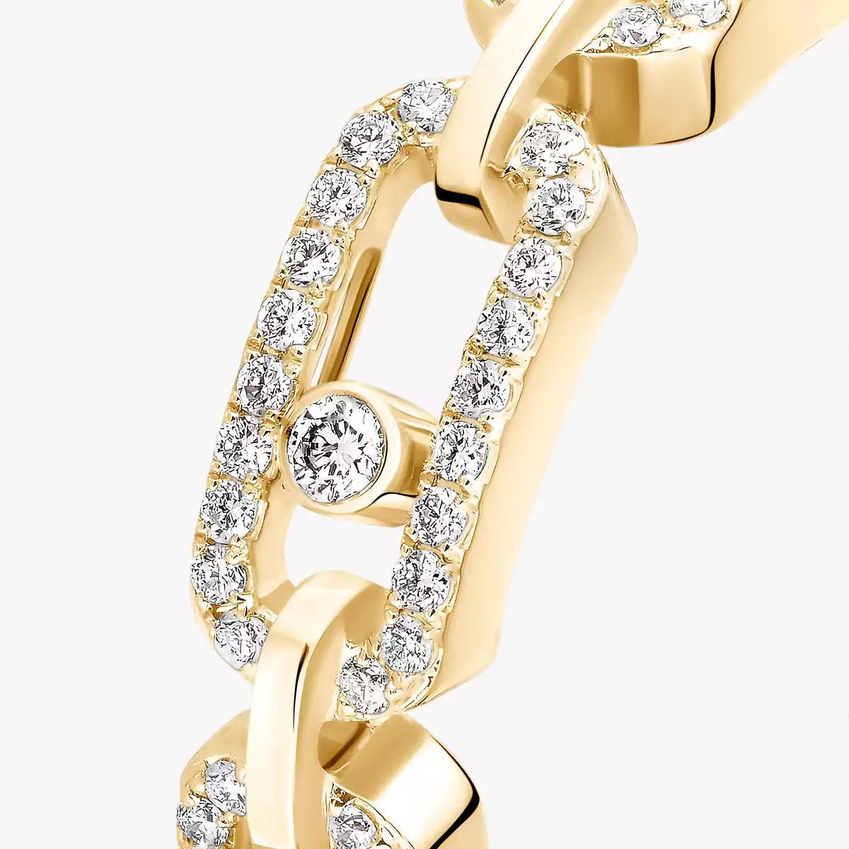 [Riva Jewelry]MOVE LINK PAVÉ DIAMOND RING