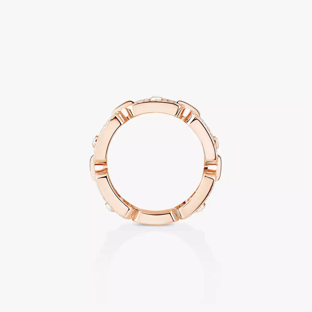 [Riva Jewelry]MOVE LINK PAVÉ DIAMOND RING