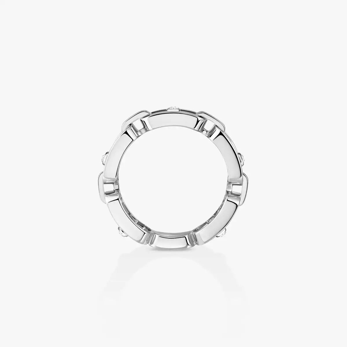 [Riva Jewelry]MOVE LINK PAVÉ DIAMOND RING