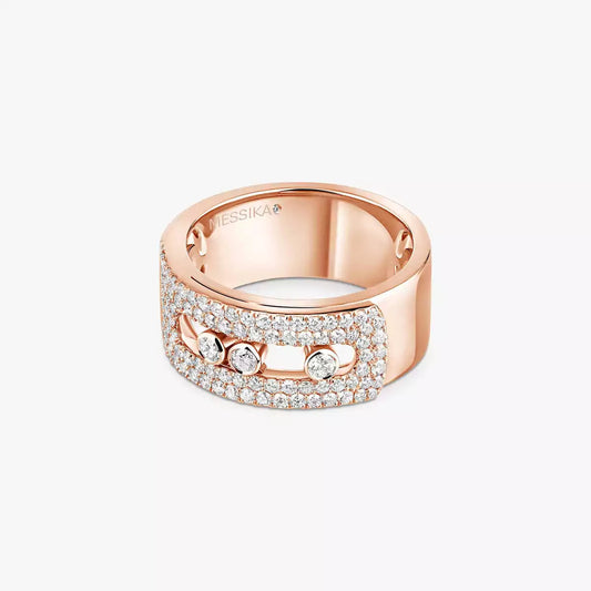 [Riva Jewelry]MOVE NOA PAVÉ DIAMANT VERBUNDENER RING