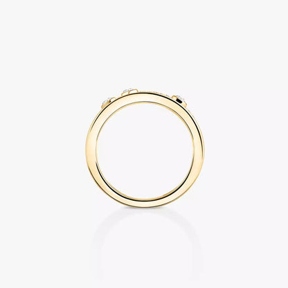 [Riva Jewelry]MOVE NOA パヴェダイヤモンドインターロッキングリング