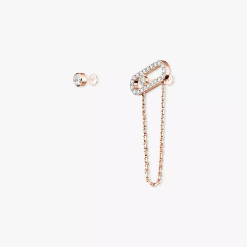 [Riva Jewelry]Move Uno Diamond Earrings
