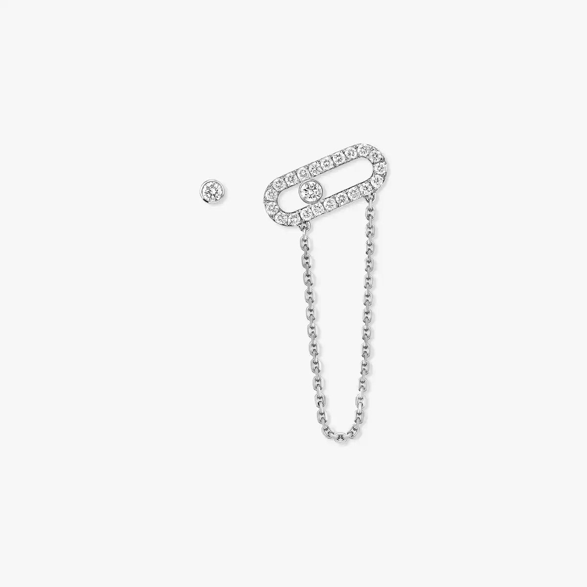 [Riva Jewelry]Move Uno Diamond Earrings