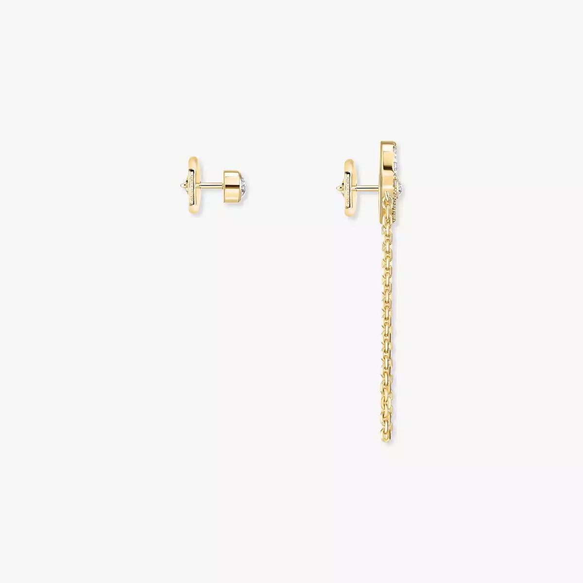 [Riva Jewelry]Move Uno Diamond Earrings