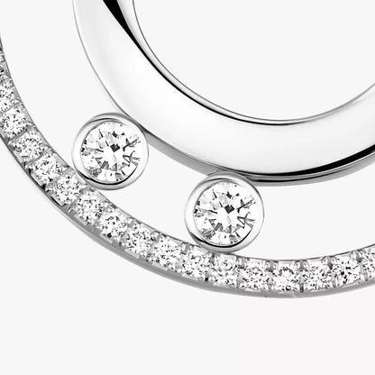 [リバジュエリー]ムーブ ロマーヌ スモール ダイヤモンド フープピアス