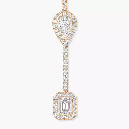 [Riva Jewelry]Diamond Drop Earrings My Twin