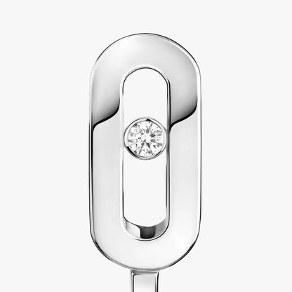 [Riva Jewelry]ムーブ クラシック ミニ ダイヤモンド フープ イヤリング