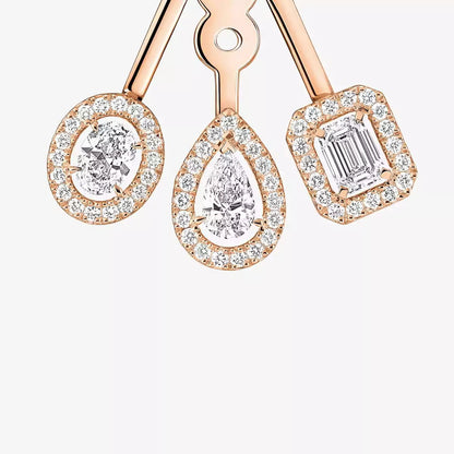 [Riva Jewelry]MEINE ZWILLINGE TRIO DIAMANT-OHRRINGE