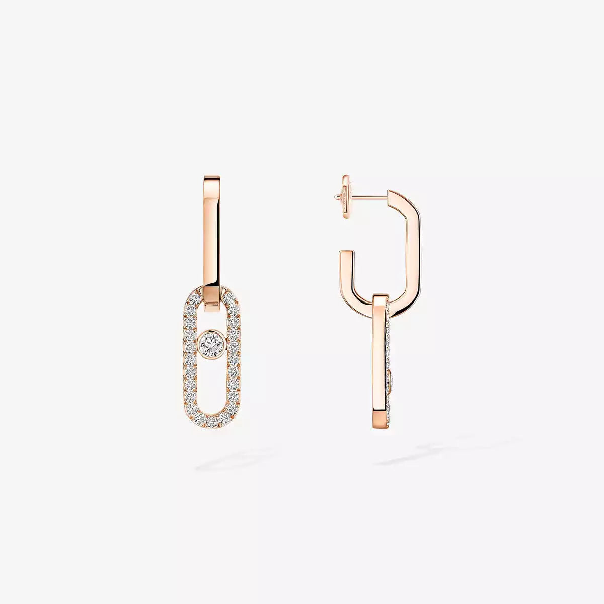 [Riva Jewelry]ムーブ リンク キネティック ダイヤモンド ピアス