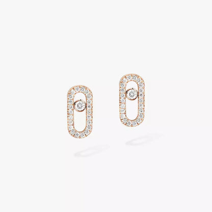 [Riva Jewelry]ムーブ ウノ ダイヤモンド イヤリング