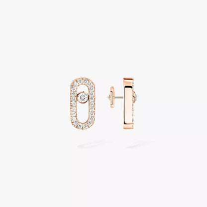 [Riva Jewelry]ムーブ ウノ ダイヤモンド イヤリング