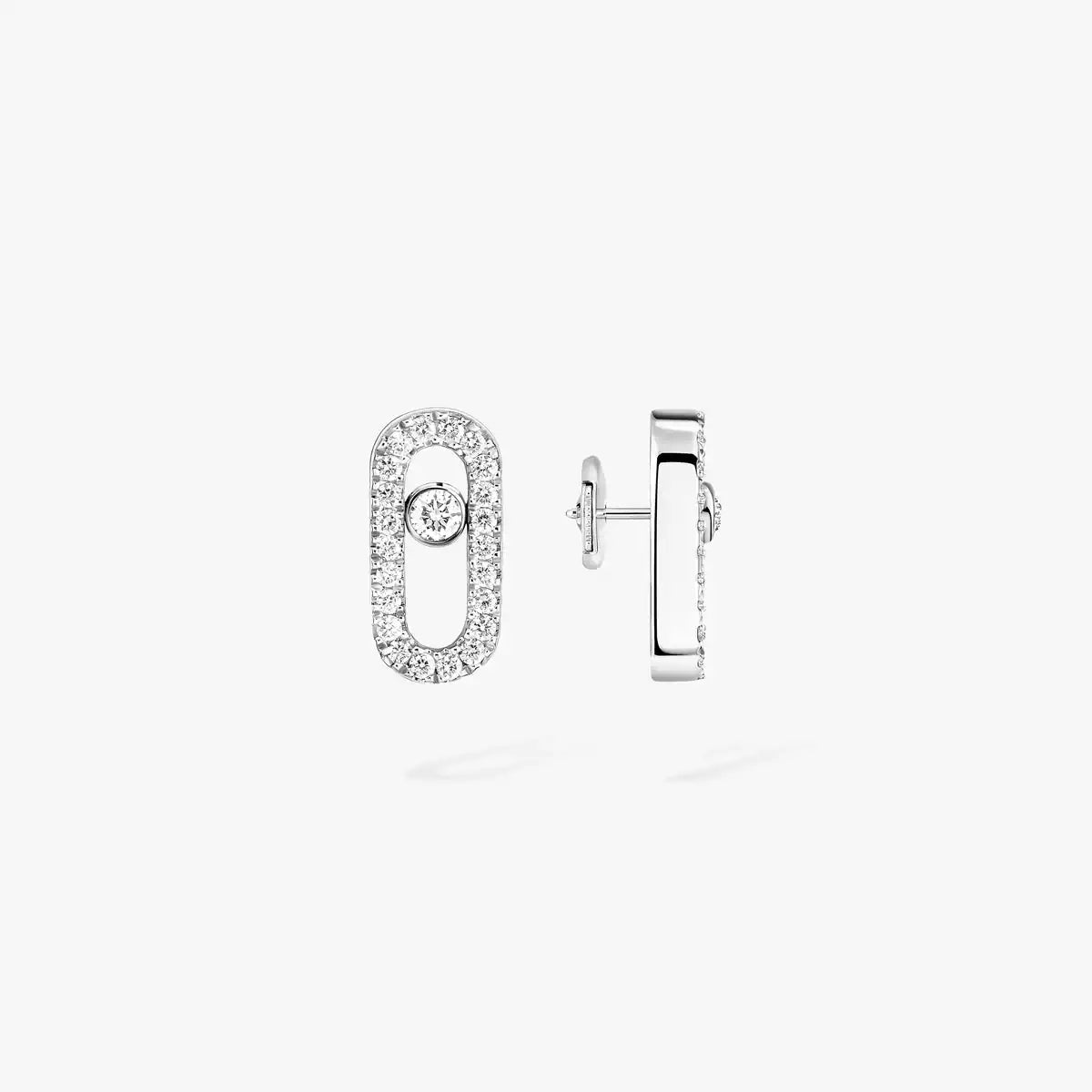 [Riva Jewelry]ムーブ ウノ ダイヤモンド イヤリング
