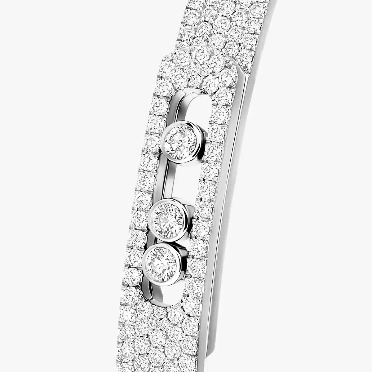 [Riva Jewelry]Move Noa Full Pavé Diamond Bangle Bracelet