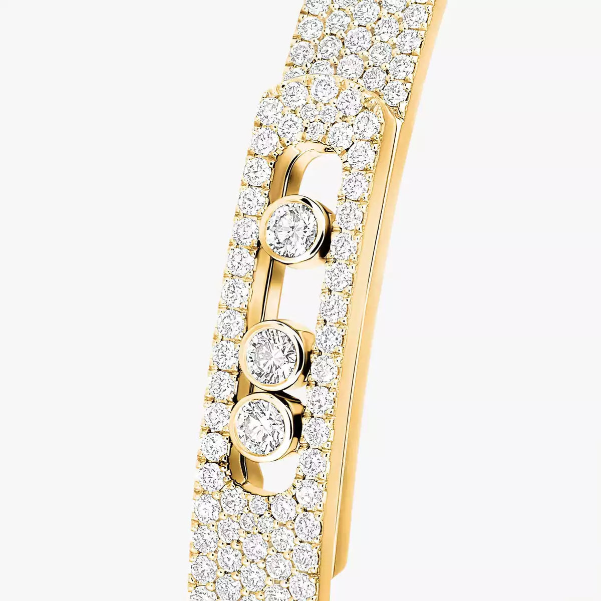 [Riva Jewelry]Move Noa Full Pavé Diamond Bangle Bracelet