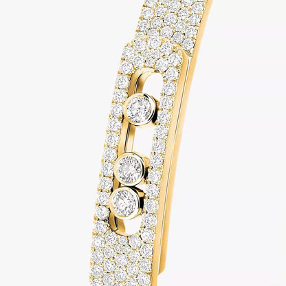 [Riva Jewelry]Move Noa Full Pavé Diamond Bangle Bracelet