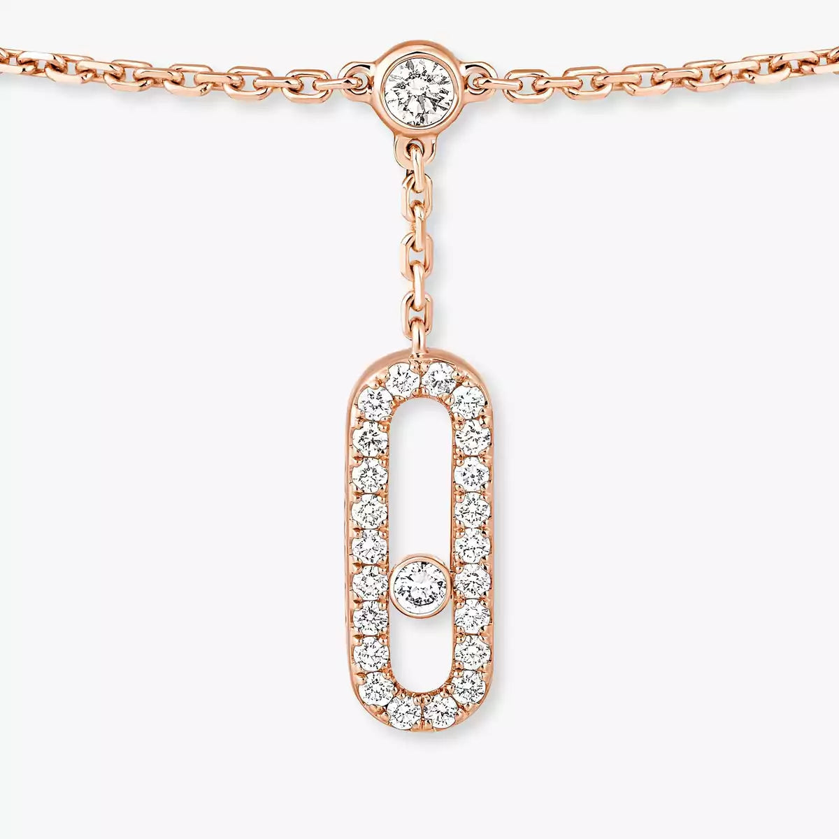 [Riva Jewelry]MOVE UNO PAVÉ DIAMANT FUSSKETTCHEN