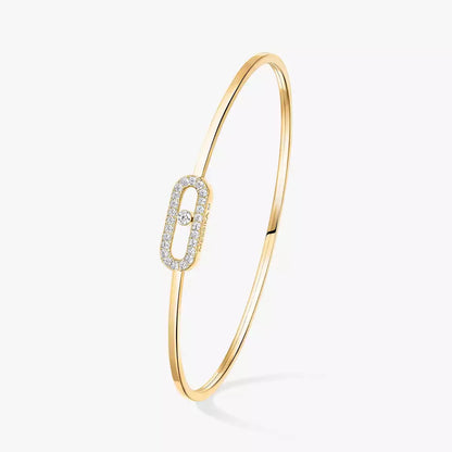 [Riva Jewelry]MOVE UNO PAVÉ FLEX-ARMBAND (MITTEL)