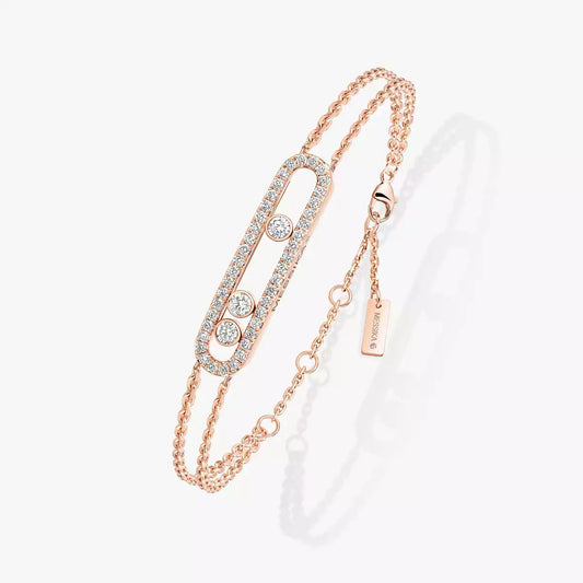 [Riva Jewelry] Move Classique pavé bracelet