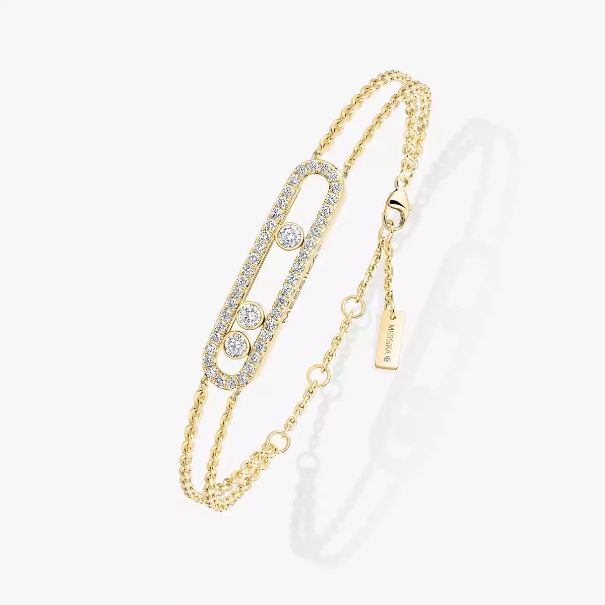 [Riva Jewelry]ムーブ クラシック パヴェ ダイヤモンド ブレスレット