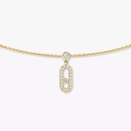 [Riva Jewelry]MOVE UNO 5-ANHÄNGER-HALSKETTE