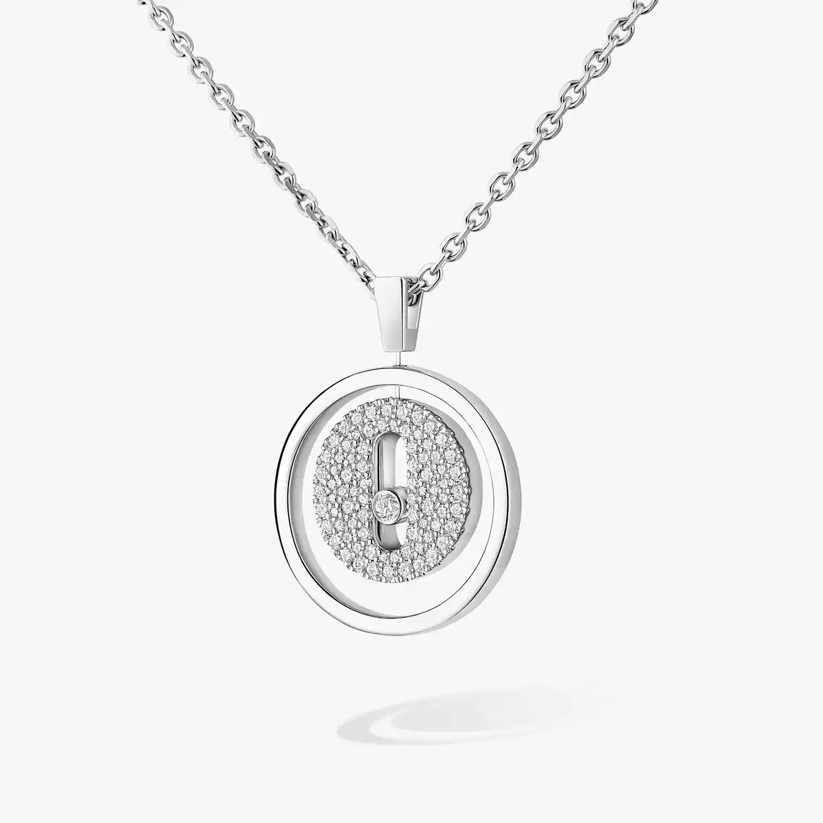 [Riva Jewelry]ラッキー ムーブ フルパヴェ ダイヤモンド ネックレス
