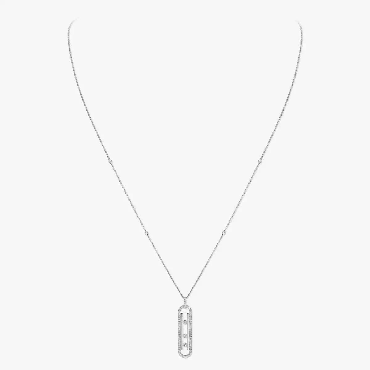 [Riva Jewelry]Diamond Necklace Move 10Th