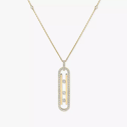 [Riva Jewelry]Diamond Necklace Move 10Th