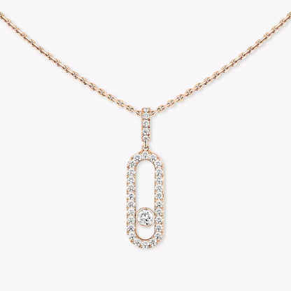 [Riva Jewelry]ムーブ・ウノ フルパヴェダイヤモンドネックレス