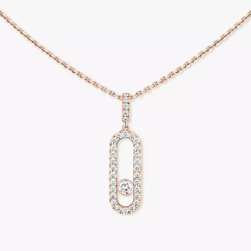[Riva Jewelry]ムーブ・ウノ フルパヴェダイヤモンドネックレス