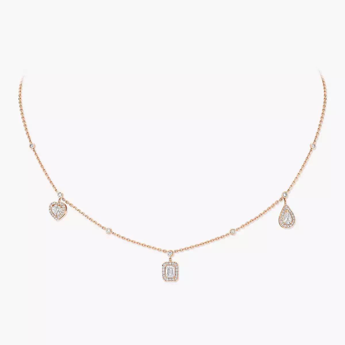 [Riva Jewelry]TRIFECTAチャームネックレス