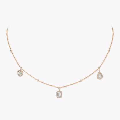 [Riva Jewelry]TRIFECTAチャームネックレス
