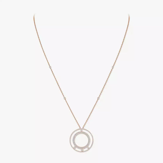 [Riva Jewelry]MOVE ROMANE LONG PAVÉ DIAMANT HALSKETTE
