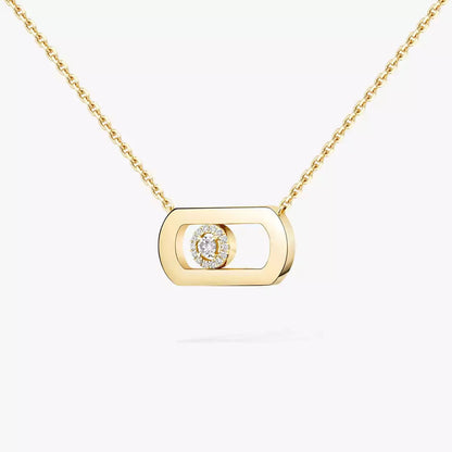 [Riva Jewelry]LARGE MOVE ANHÄNGER MIT EINEM DIAMANTEN