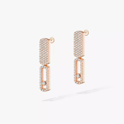 [Riva Jewelry]Imperial Move SM Diamond Earrings