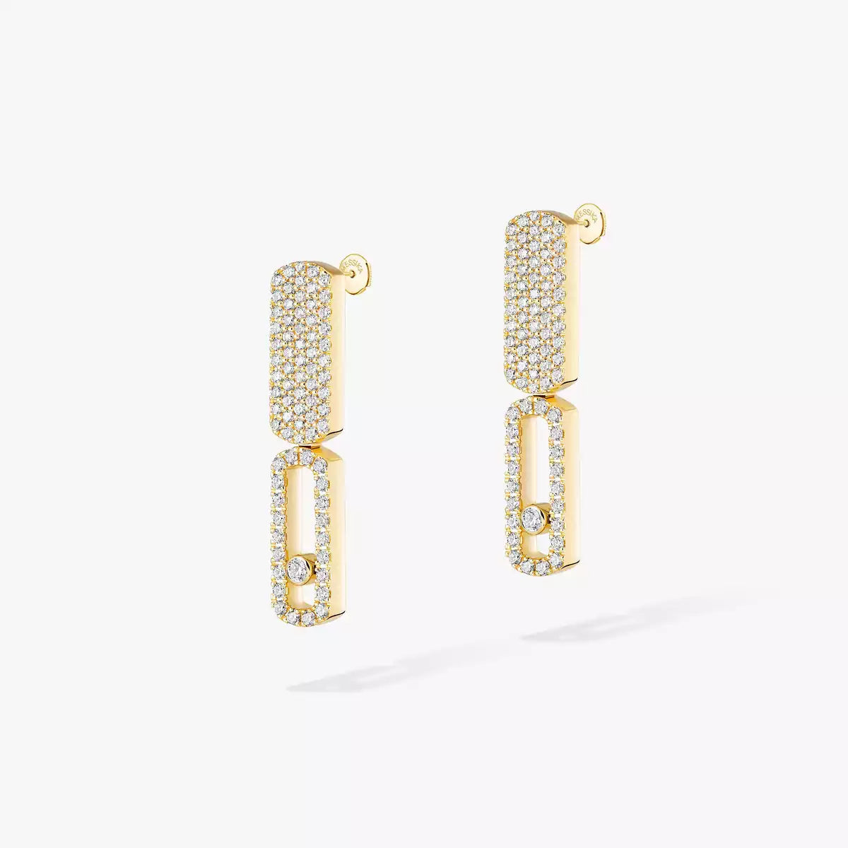 [Riva Jewelry]Imperial Move SM Diamond Earrings