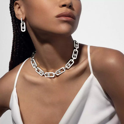 [Riva Jewelry]SO MOVE XL ダイヤモンド フープイヤリング
