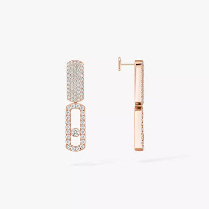 [Riva Jewelry]Imperial Move SM Diamond Earrings