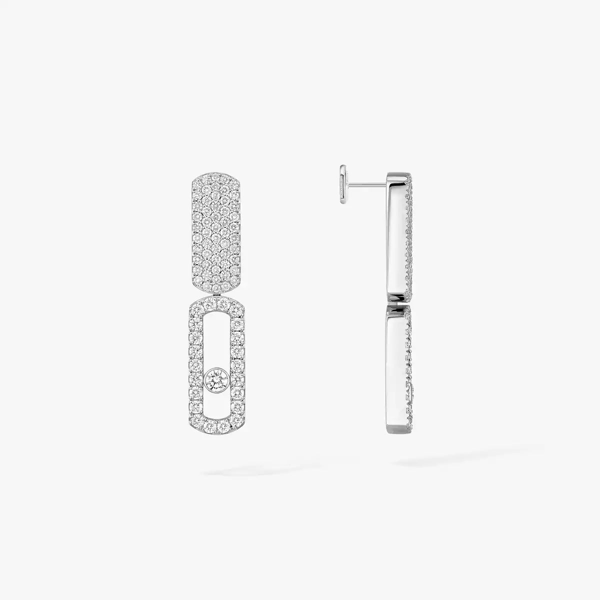 [Riva Jewelry]Imperial Move SM Diamond Earrings