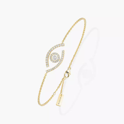 [Riva Jewelry]LUCKY EYE PAVÉ-BESETZTES DIAMANTARMREIF