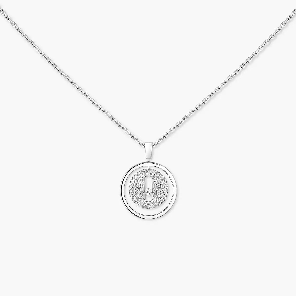 [Riva Jewelry]ラッキー ムーブ フルパヴェ ダイヤモンド ネックレス