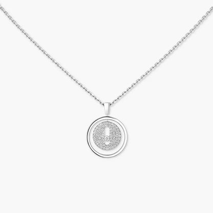 [Riva Jewelry]ラッキー ムーブ フルパヴェ ダイヤモンド ネックレス