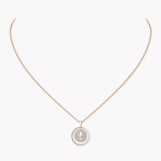[Riva Jewelry]LUCKY MOVE FULL PAVÉ DIAMONDHALSKETTE