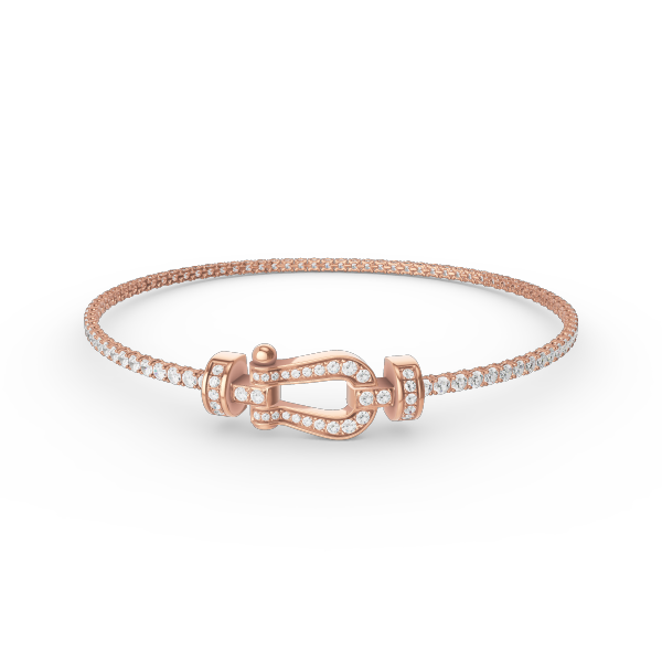 [Riva Jewelry ]FORCE  HORSESHOE  DIAMOND TENNIS BRACELET