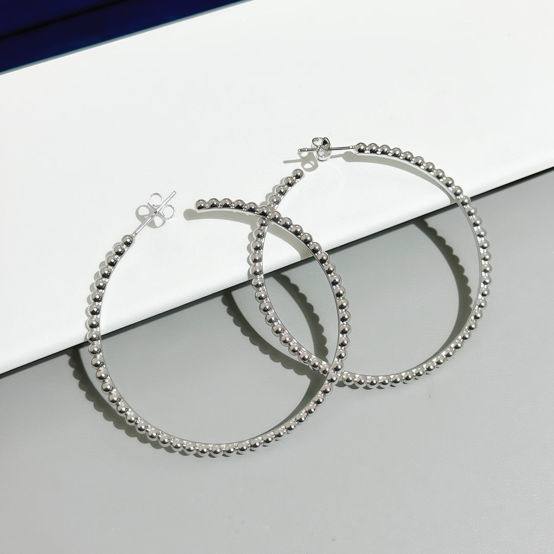 [Riva Jewelry] SMOOTH BEAD STUD EARRINGS
