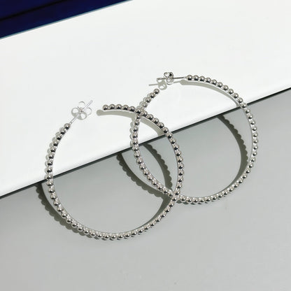 [Riva Jewelry] SMOOTH BEAD STUD EARRINGS