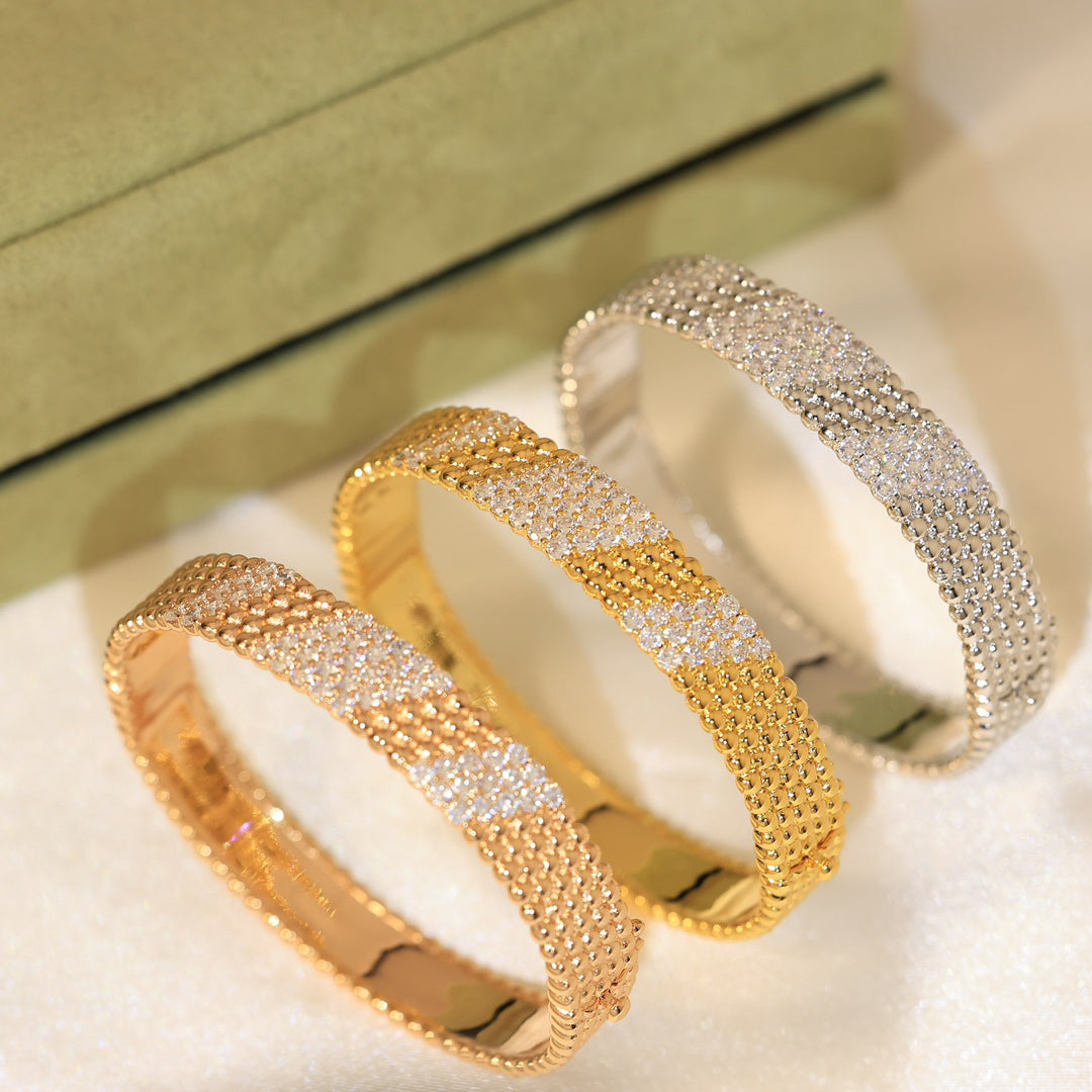 [Riva Jewelry]  FIVE-ROW DIAMOND BRACELET