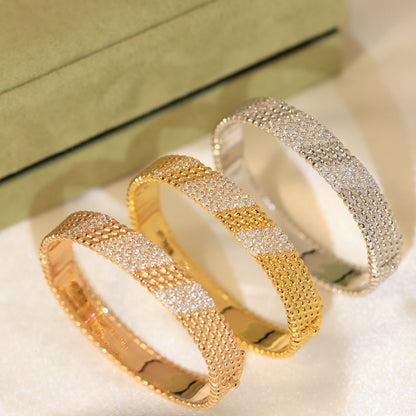 [Riva Jewelry]  FIVE-ROW DIAMOND BRACELET