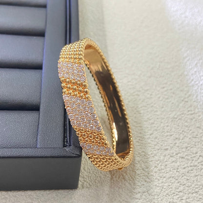[Riva Jewelry]  FIVE-ROW DIAMOND BRACELET