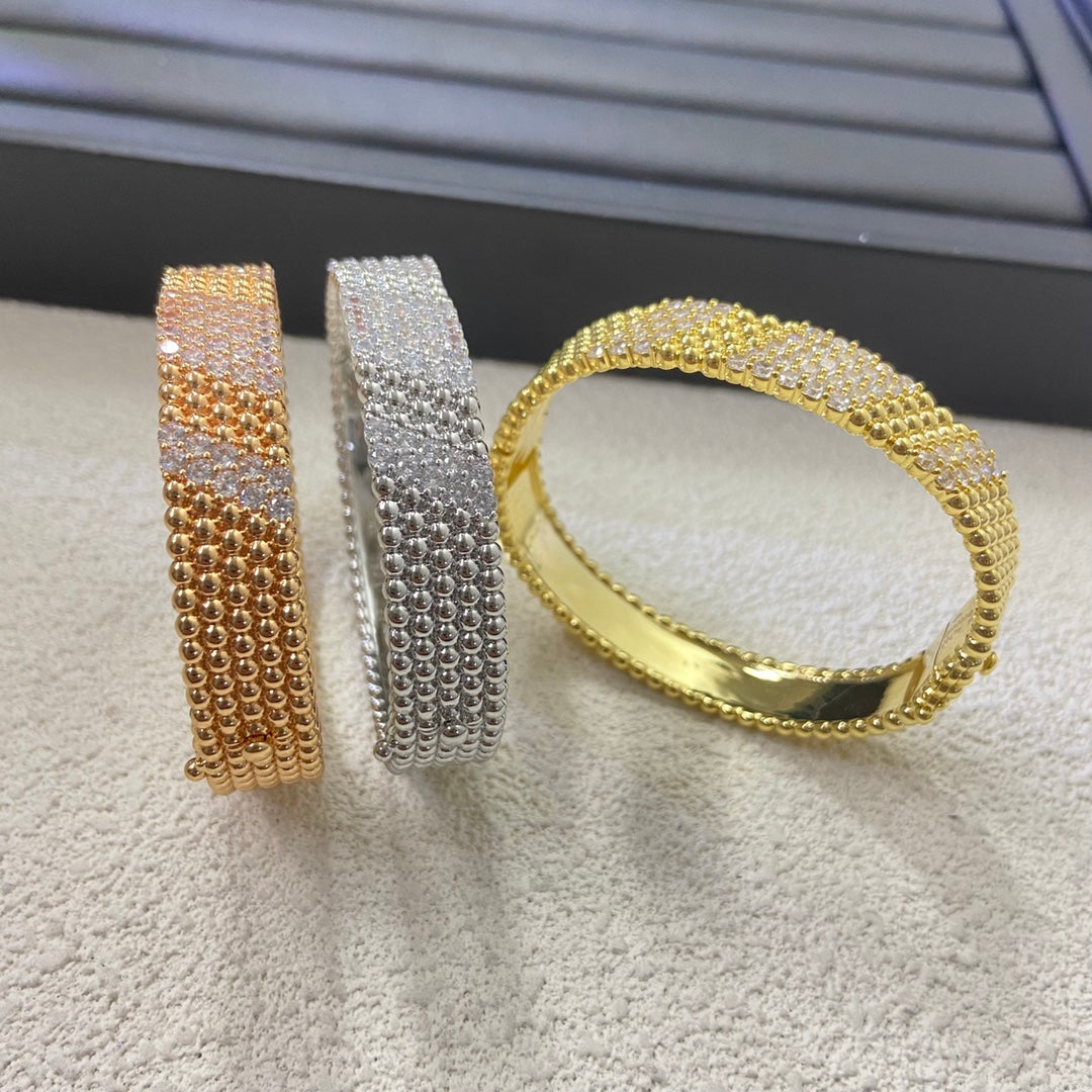 [Riva Jewelry]  FIVE-ROW DIAMOND BRACELET
