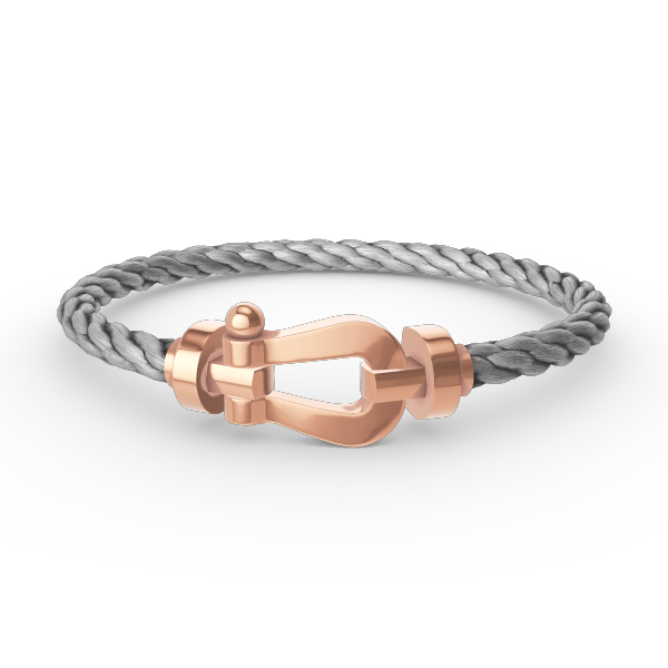 [Riva Jewelry]ARMBAND "FORCE LARGE HORSESHOE" - ROSÉGOLD